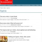 economist cyprus banking meltdown coverage